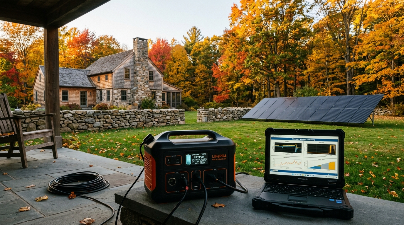 Backyard Solar & LiFePO4 Battery